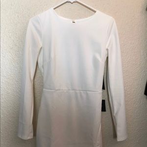 Lulus White Bodycon Backless Dress